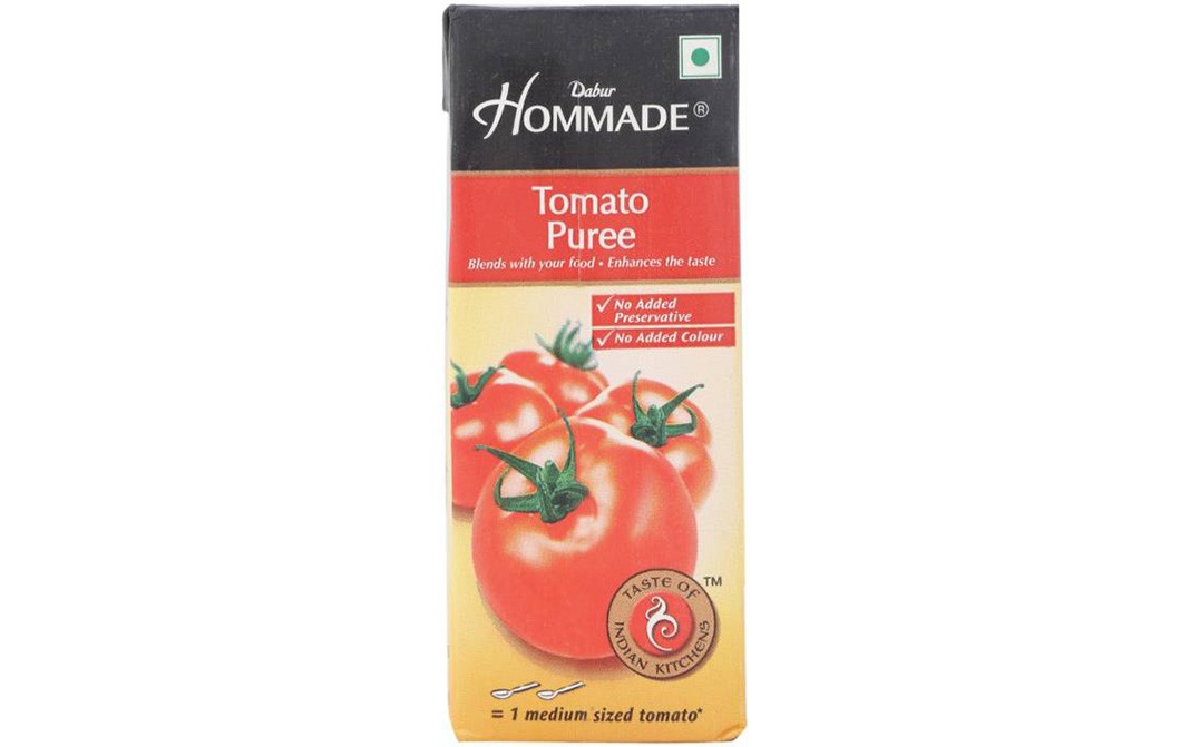 Dabur Hommade Tomato Puree    Tetra Pack  200 grams